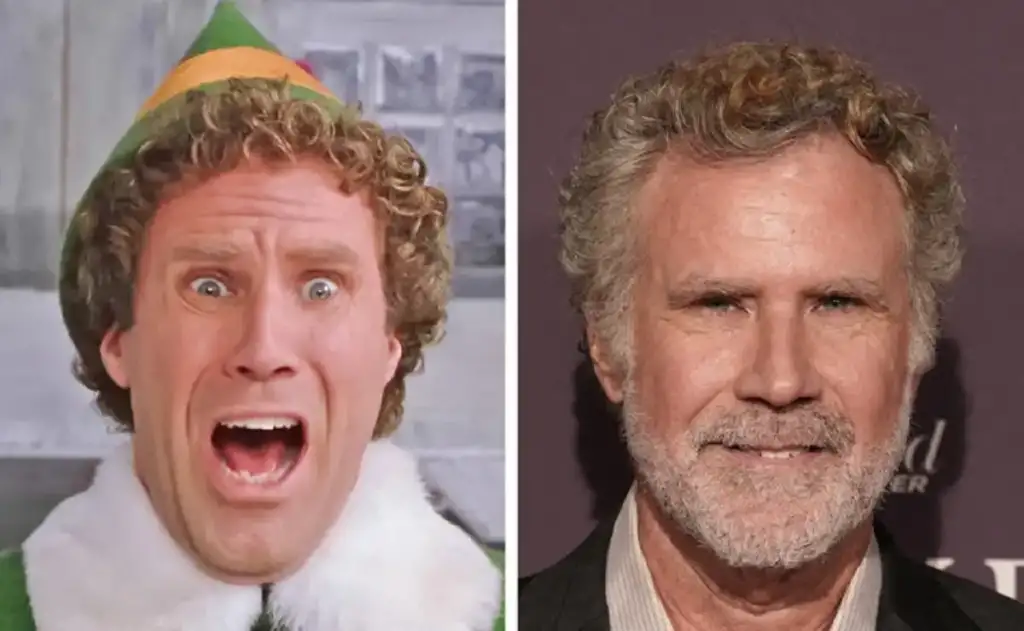 Звезды праздничных фильмов тогда и сейчас 7 Уилл Феррелл («Эльф», 2003)