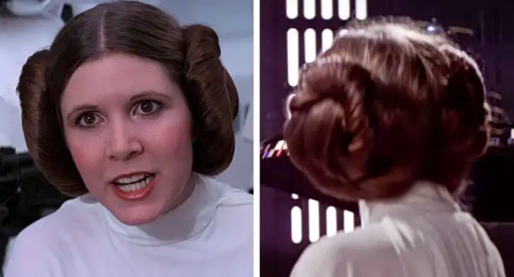 Культовая прическа принцессы Леи с волосами