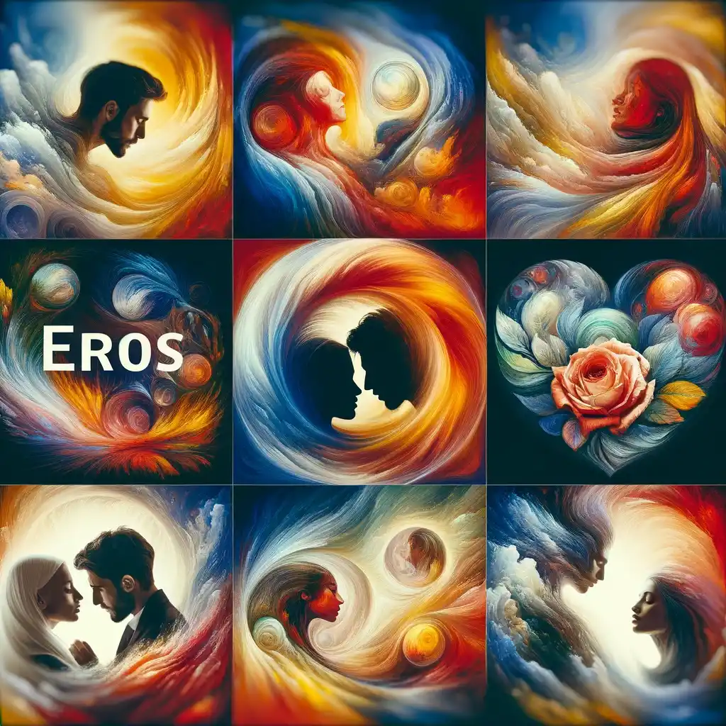 Любовь-страсть (Eros).