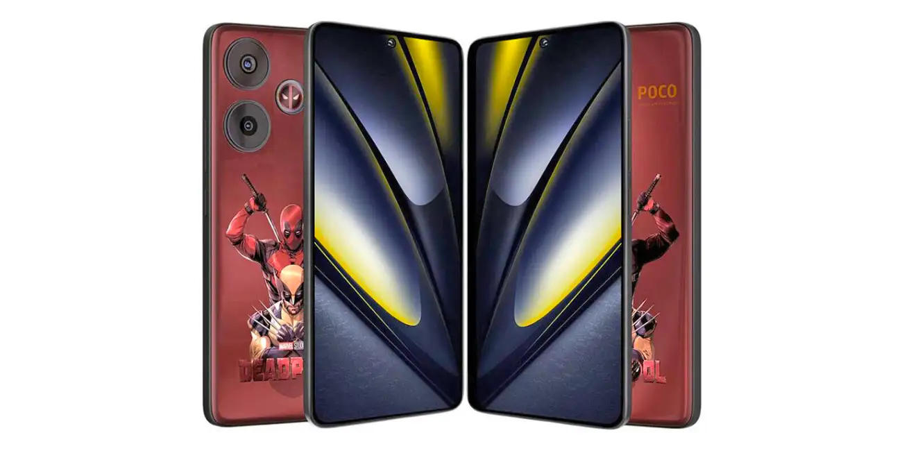 Xiaomi выпустила специальную версию POCO F6 в стиле Дэдпула 2 3 3