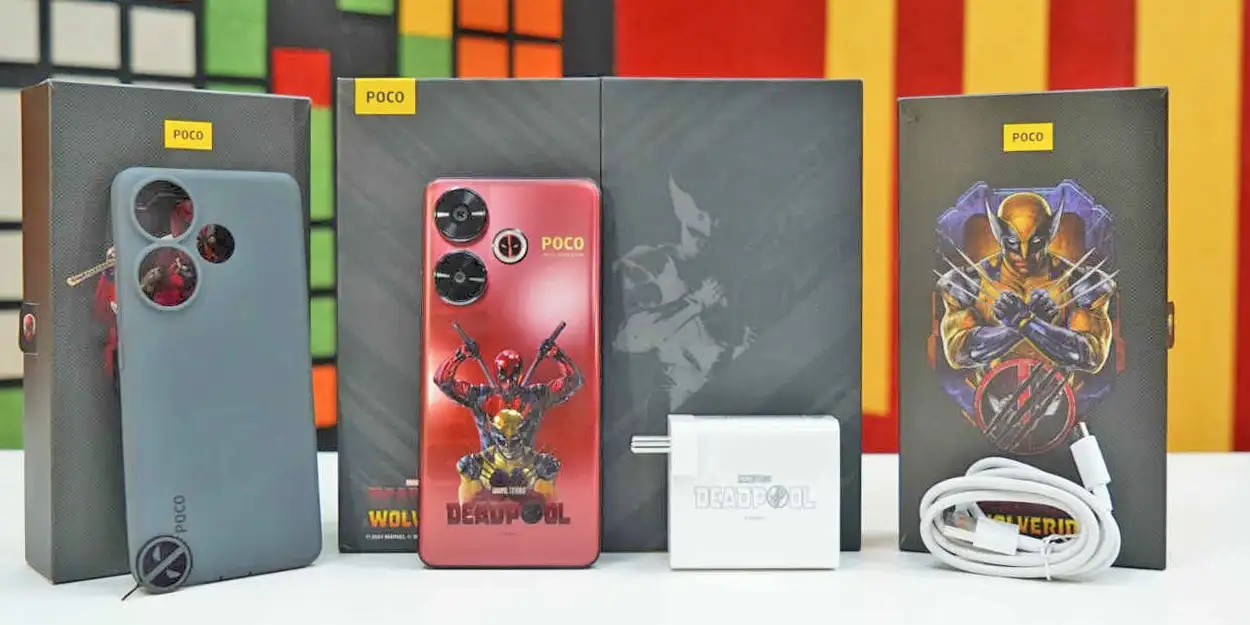 Xiaomi выпустила специальную версию POCO F6 в стиле Дэдпула 3 4 1