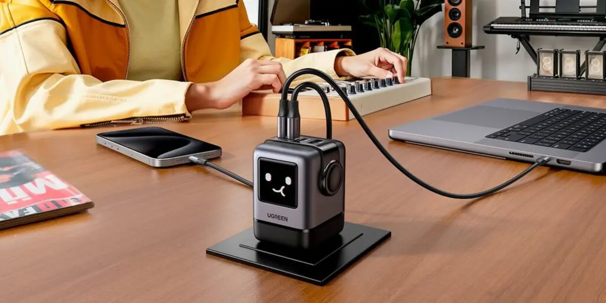 Зарядка с настроением: Ugreen выпускает устройства с эмодзи-индикаторами 3 4 10