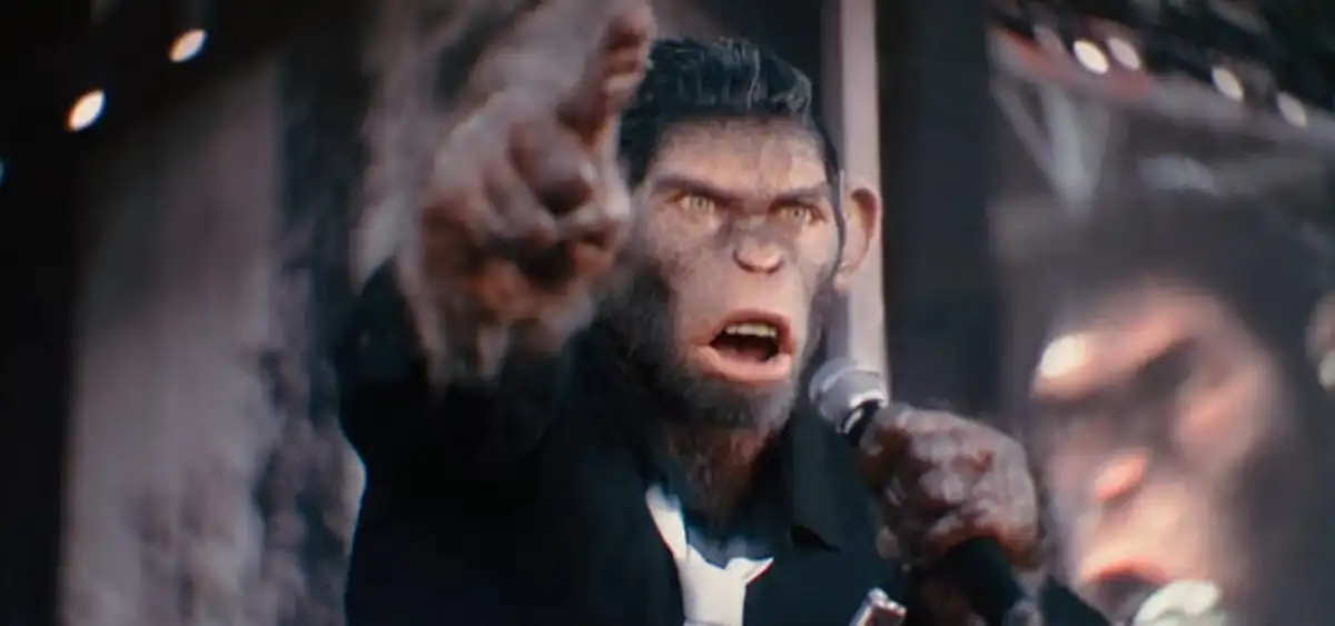 Робби Уильямс и обезьяна