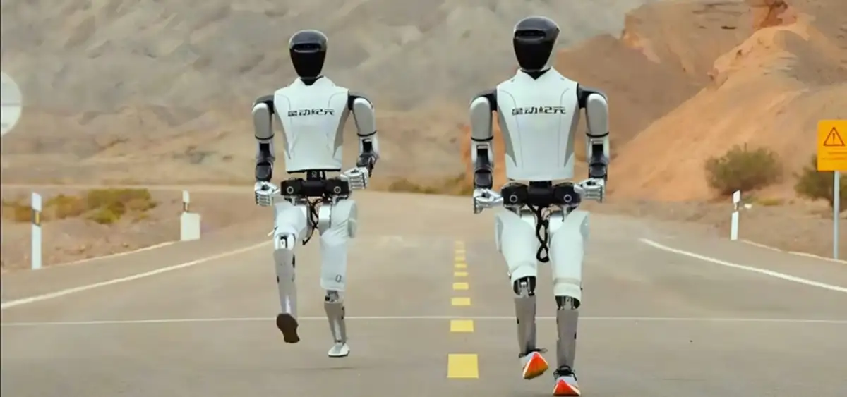 Бег роботов в пустыне Гоби