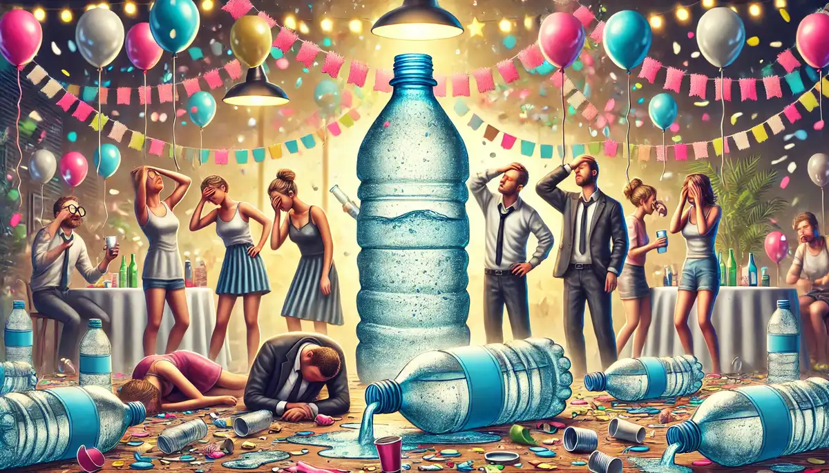 Вода и похмелье: не спасение, а миф