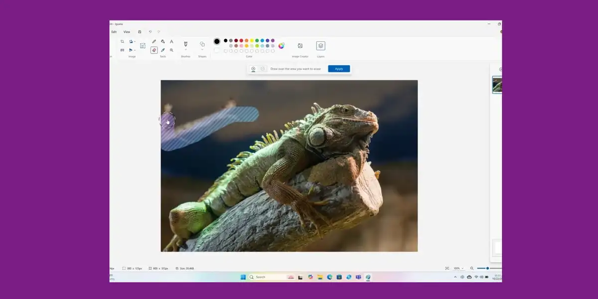 Paint теперь с ИИ-магией 2 4 1