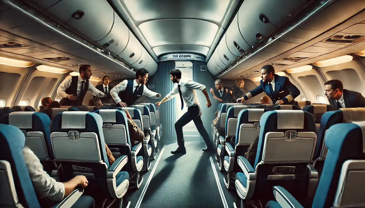 Пассажир попытался захватить рейс в Мексике и перенаправить его в США