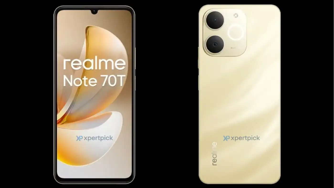 Realme Note 70T: полные характеристики и официальные изображения до релиза