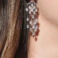 Серьги-люстры