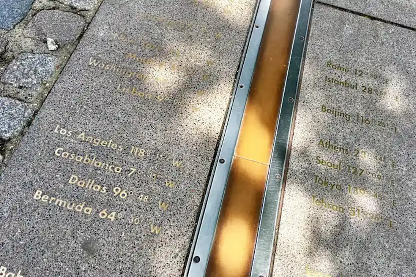 Гринвичский меридиан.