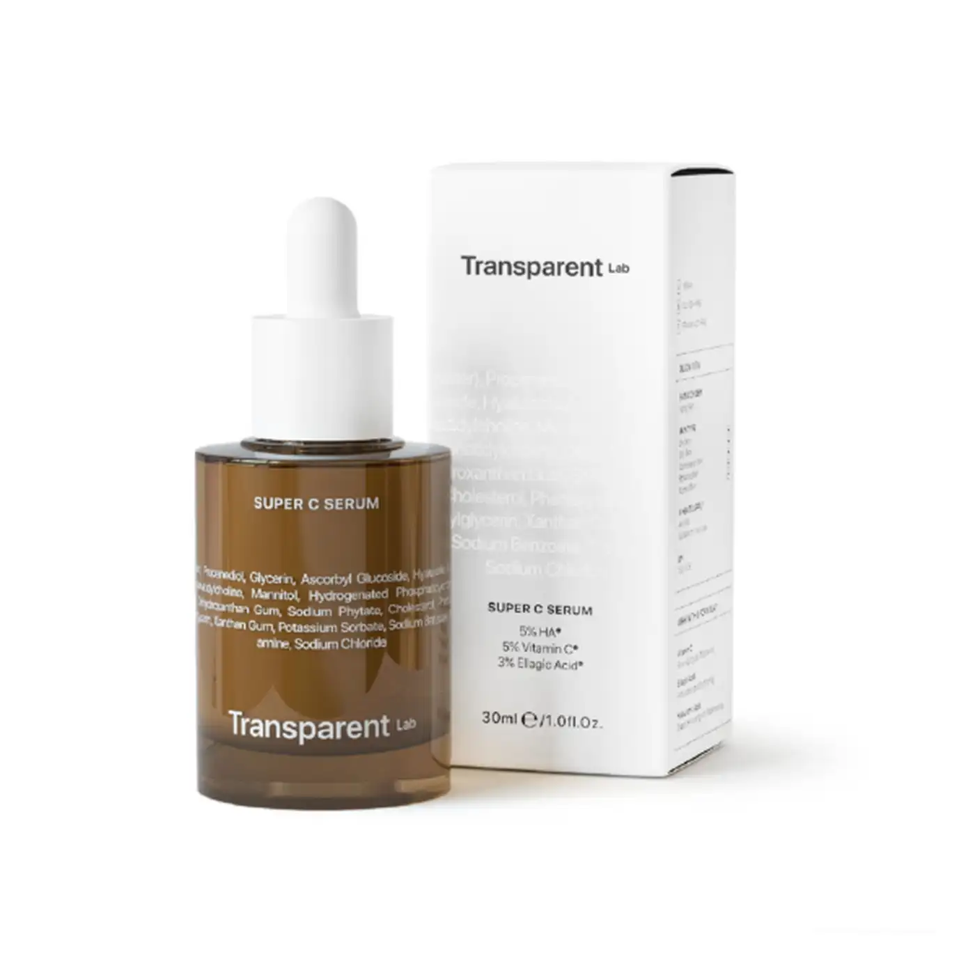 sirovatka vid tonkih zmorshok i dlya pruzhnoї shkiri transparent lab super c serum 30 ml
