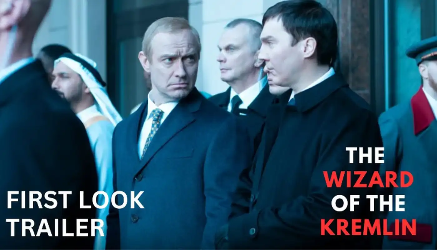 Вышел первый трейлер фильма «Кремлёвский волшебник», где роль Путина сыграл Джуд Лоу