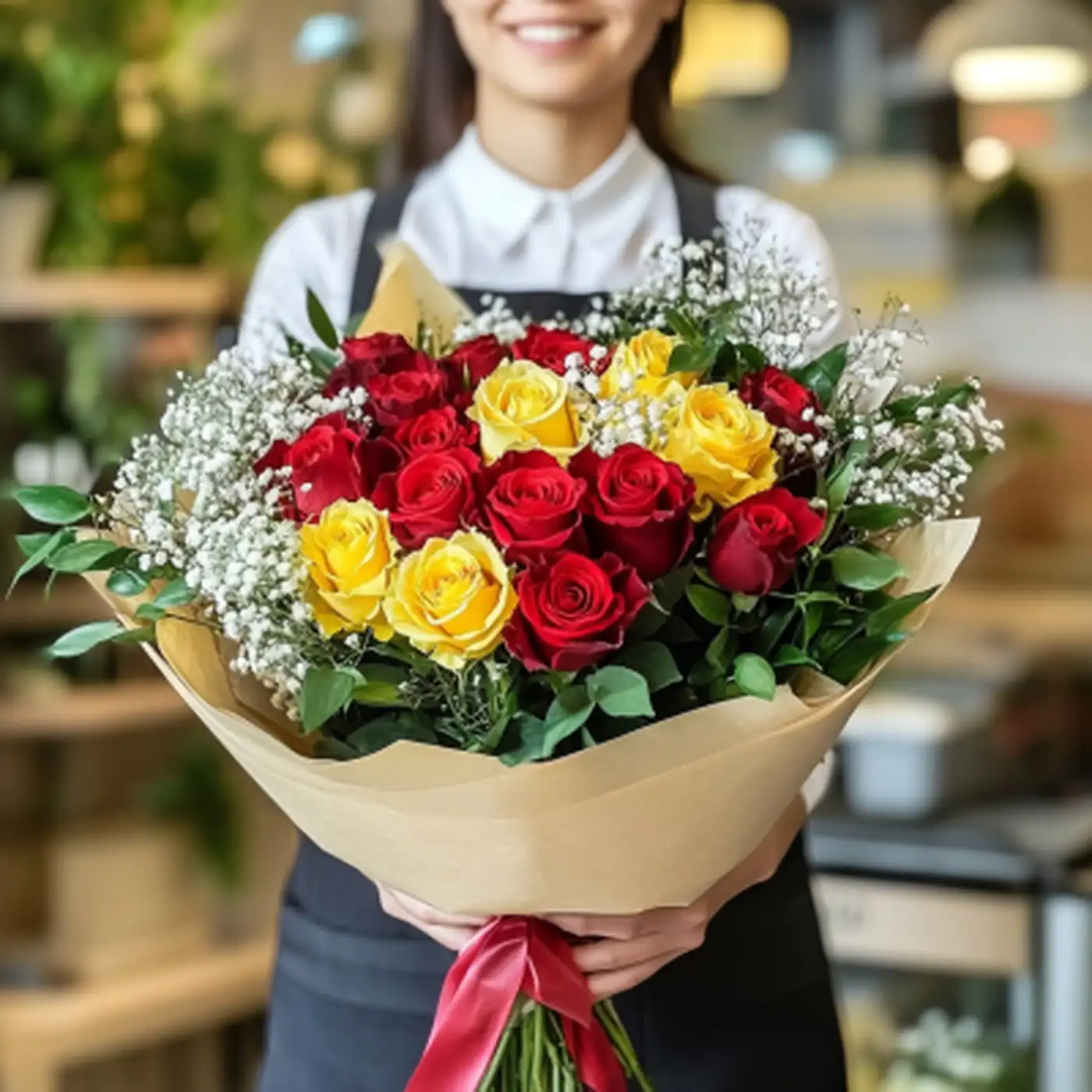 Яркие сезонные букеты (для праздников)